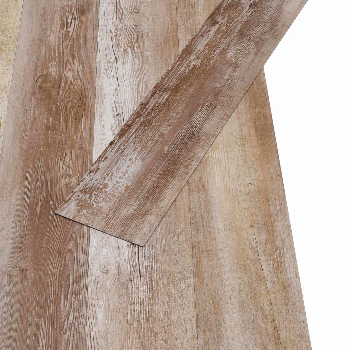 Padlódeszkák 5,02 m² 36 pcs PVC Kimosott Fa