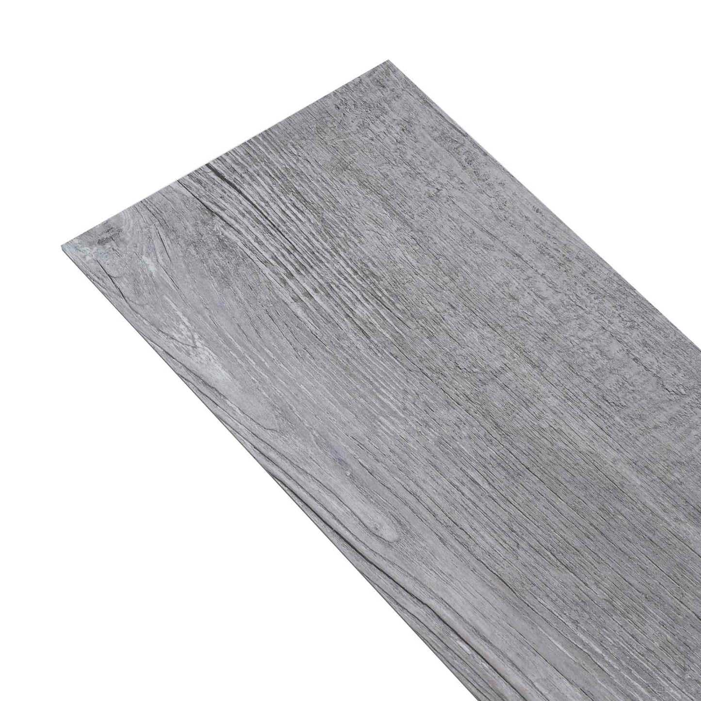 Padlódeszkák 5,02 m² 36 pcs PVC Matt Fa Szürke