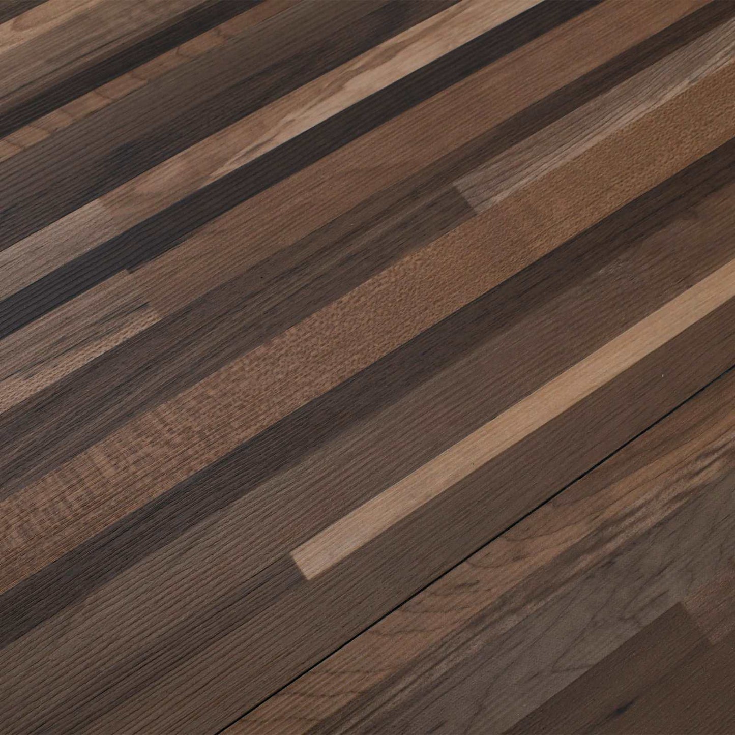 Padlódeszkák 5,02 m² 36 pcs PVC Csíkos Barna