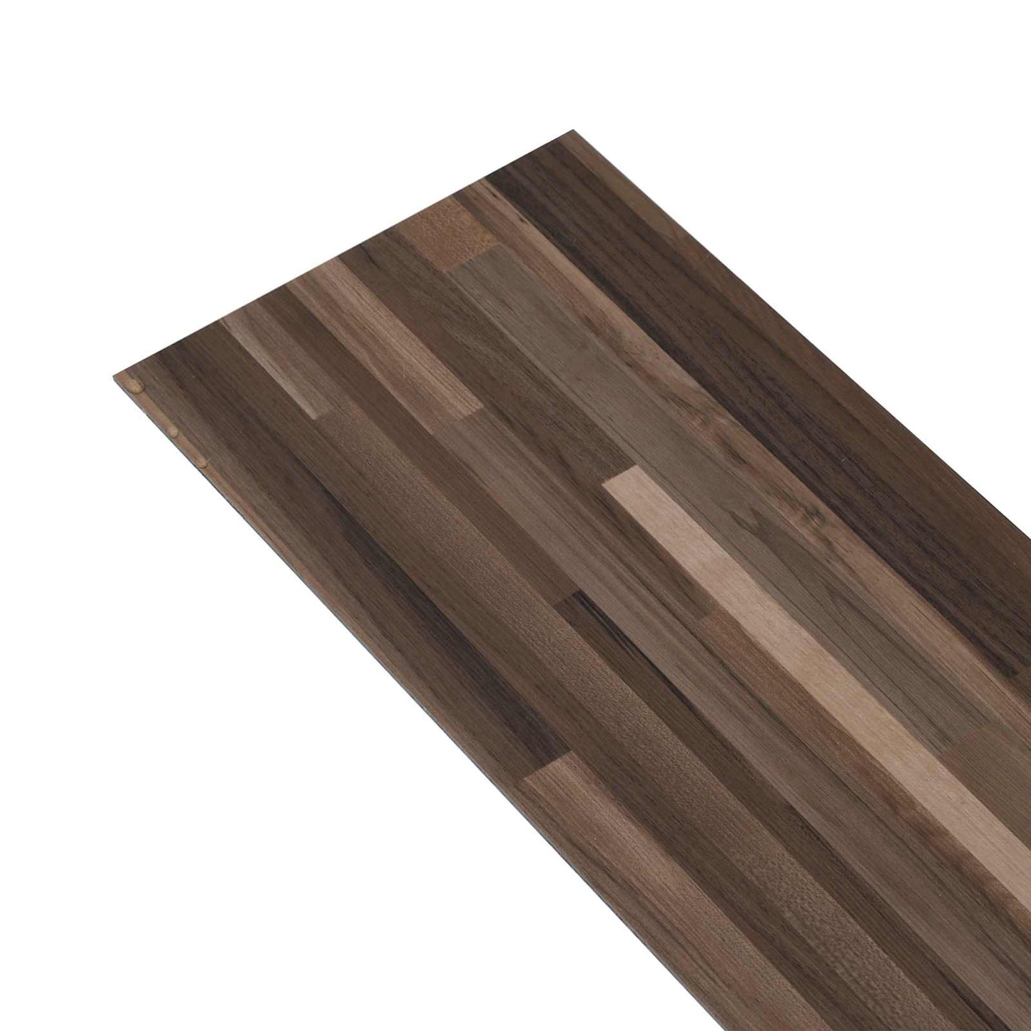 Padlódeszkák 5,02 m² 36 pcs PVC Csíkos Barna