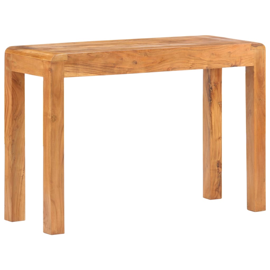 tömör akácfa konzolasztal mézszínű felülettel 110 x 40 x 76 cm