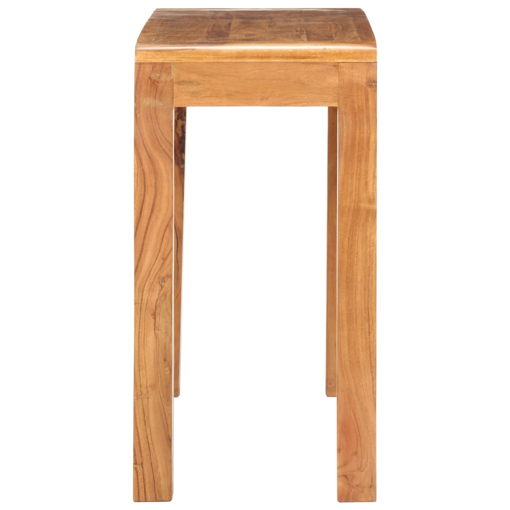 tömör akácfa konzolasztal mézszínű felülettel 110 x 40 x 76 cm