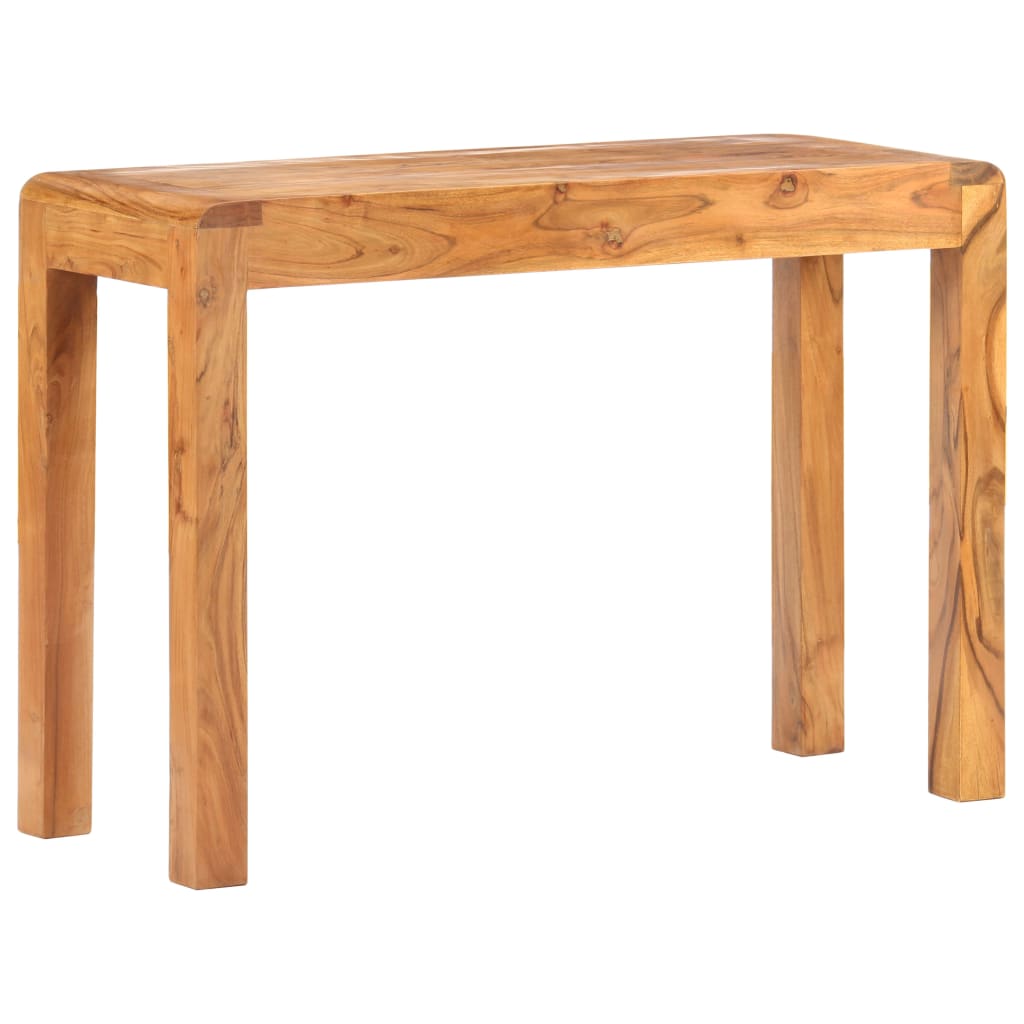 tömör akácfa konzolasztal mézszínű felülettel 110 x 40 x 76 cm