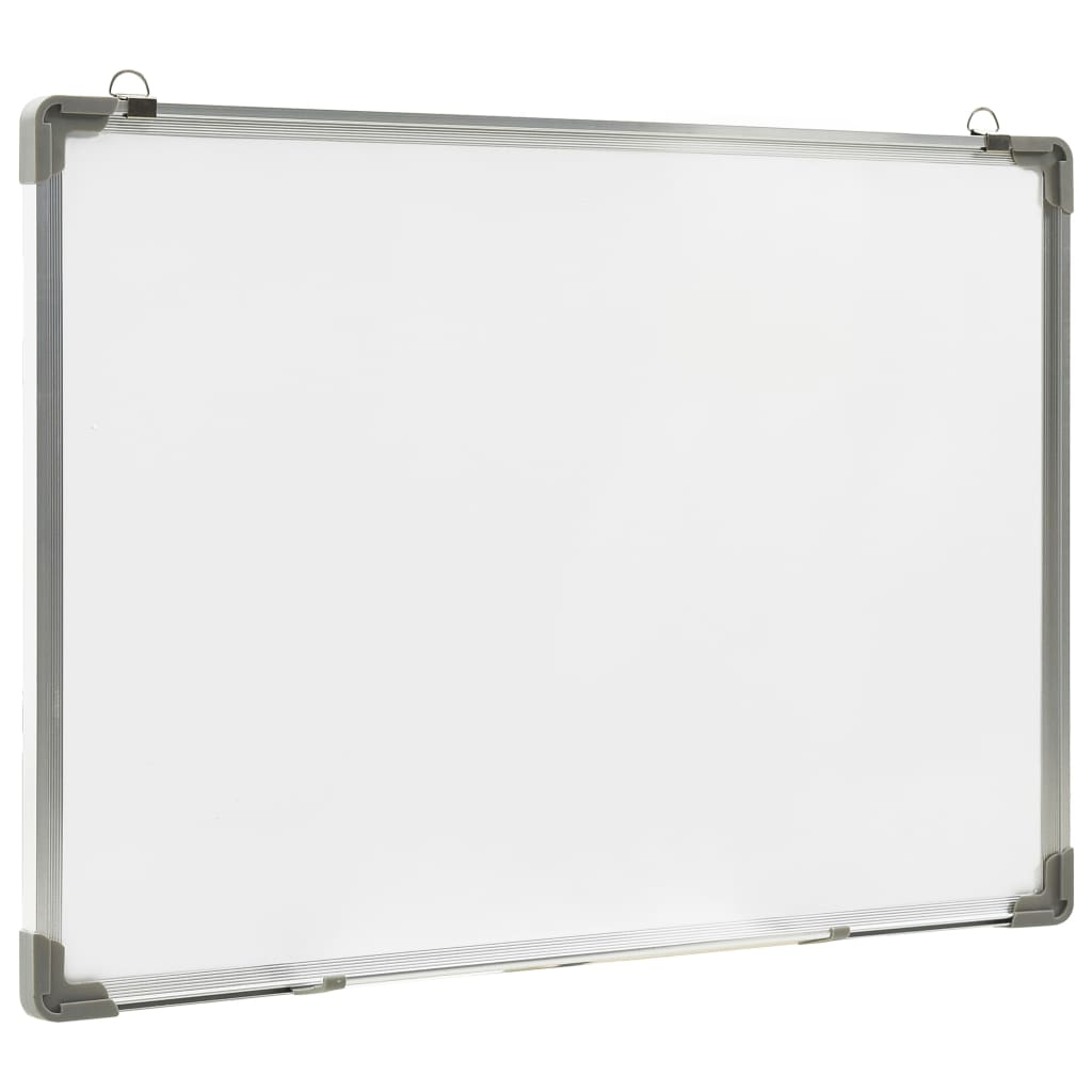szárazon letörölhető fehér acél mágnestábla 70 x 50 cm