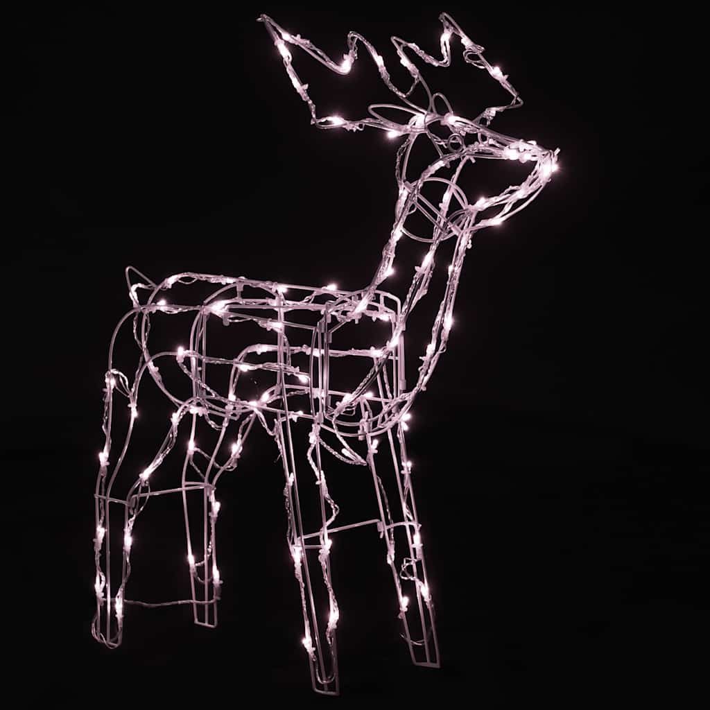 3 részes karácsonyi rénszarvas díszvilágítás 229 LED-del