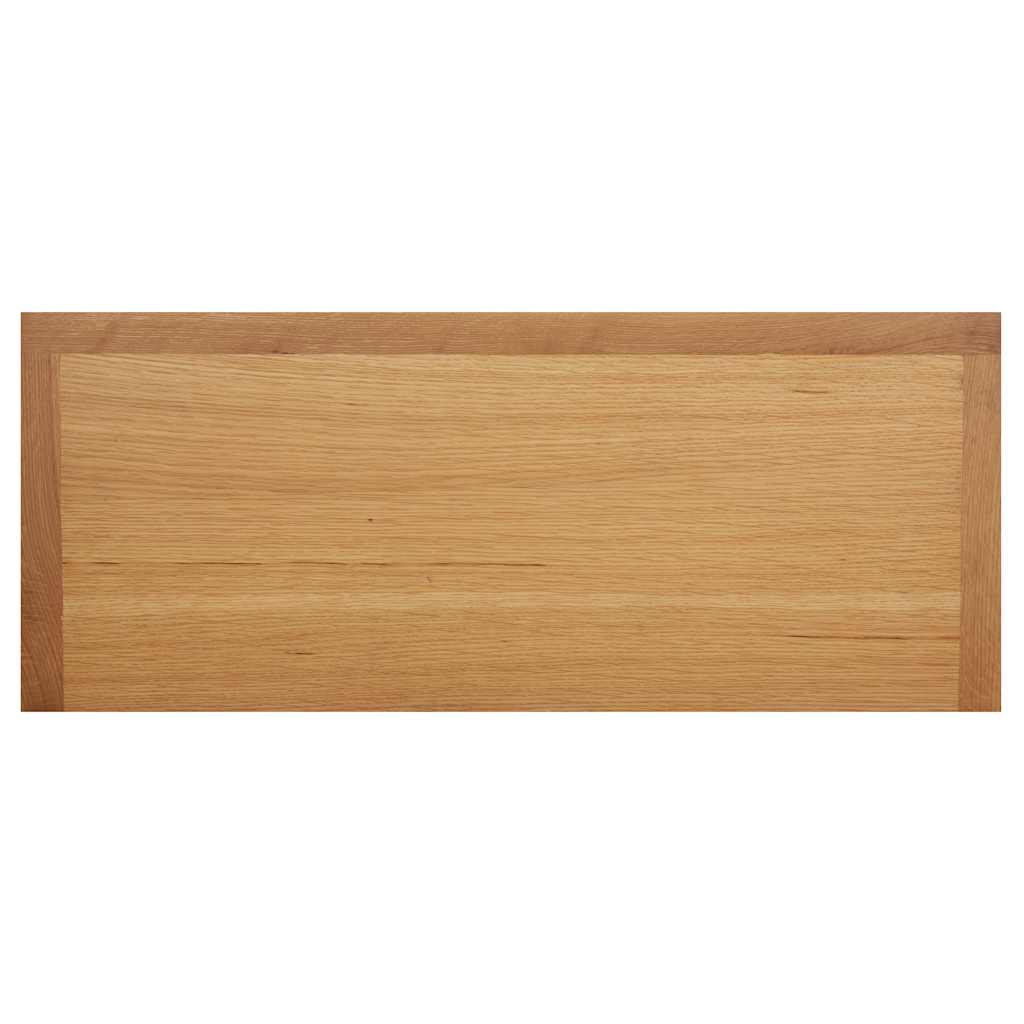 tömör tölgyfa cipőtartó 90 x 37 x 45 cm