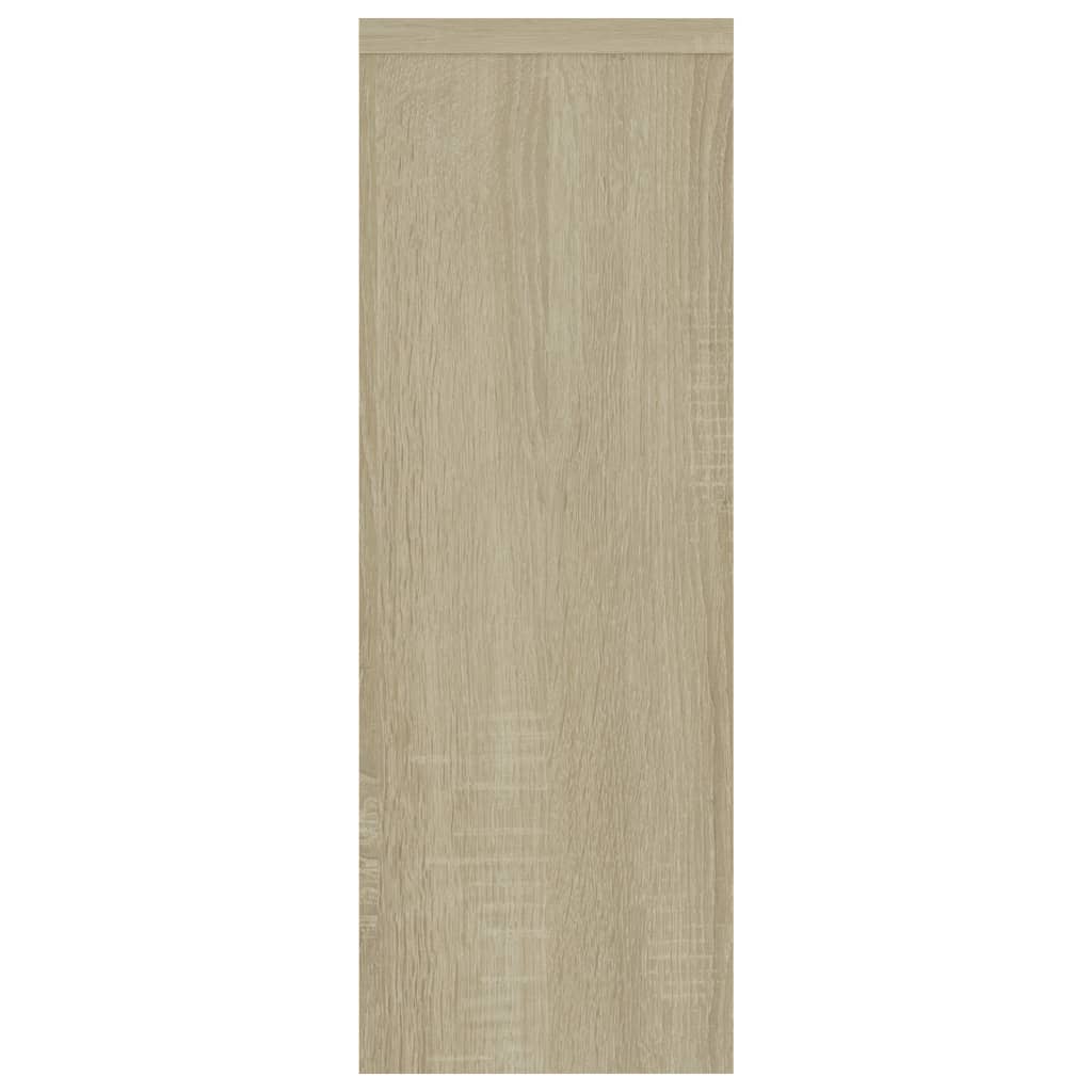 sonoma tölgy szerelt fa fali polc 45 x 16 x 45 cm