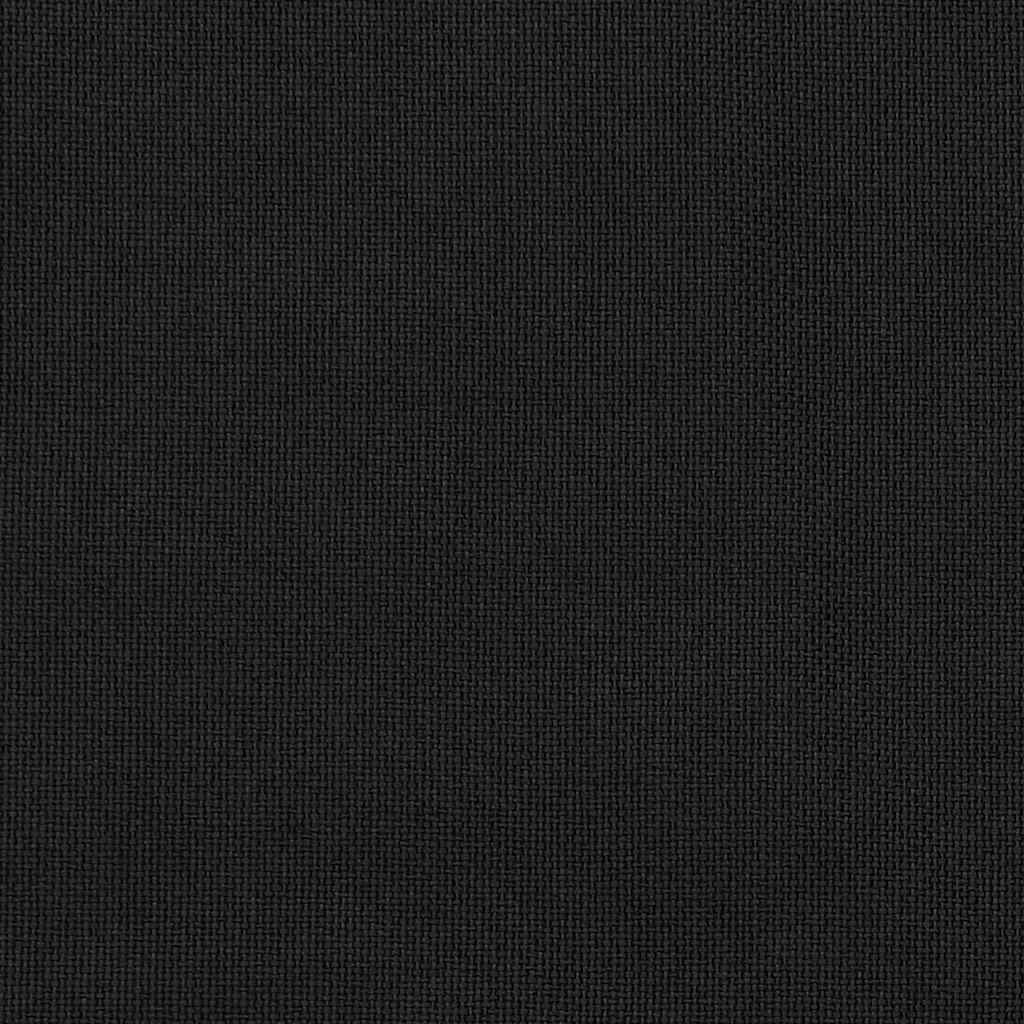 fekete vászonhatású sötétítőfüggöny fűzőkarikával 290 x 245 cm