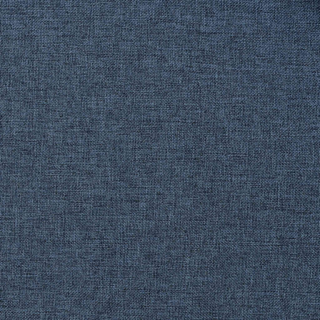 2 db kék vászonhatású sötétítőfüggöny fűzőkarikával 140x175 cm