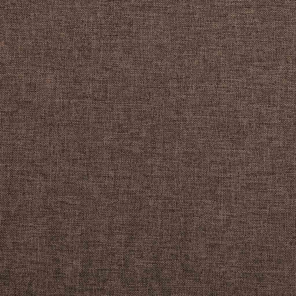 2 db tópszínű vászonhatású sötétítőfüggöny kampókkal 140x175 cm