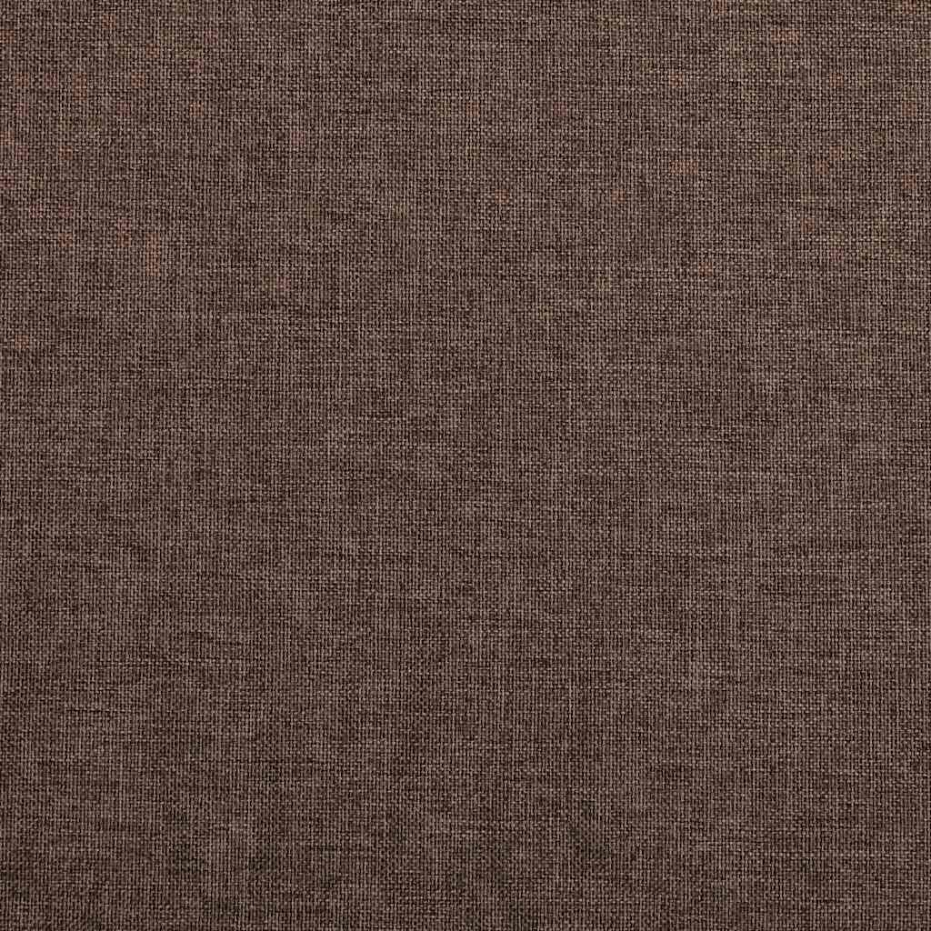 tópszínű vászonhatású sötétítőfüggöny kampókkal 290x245 cm