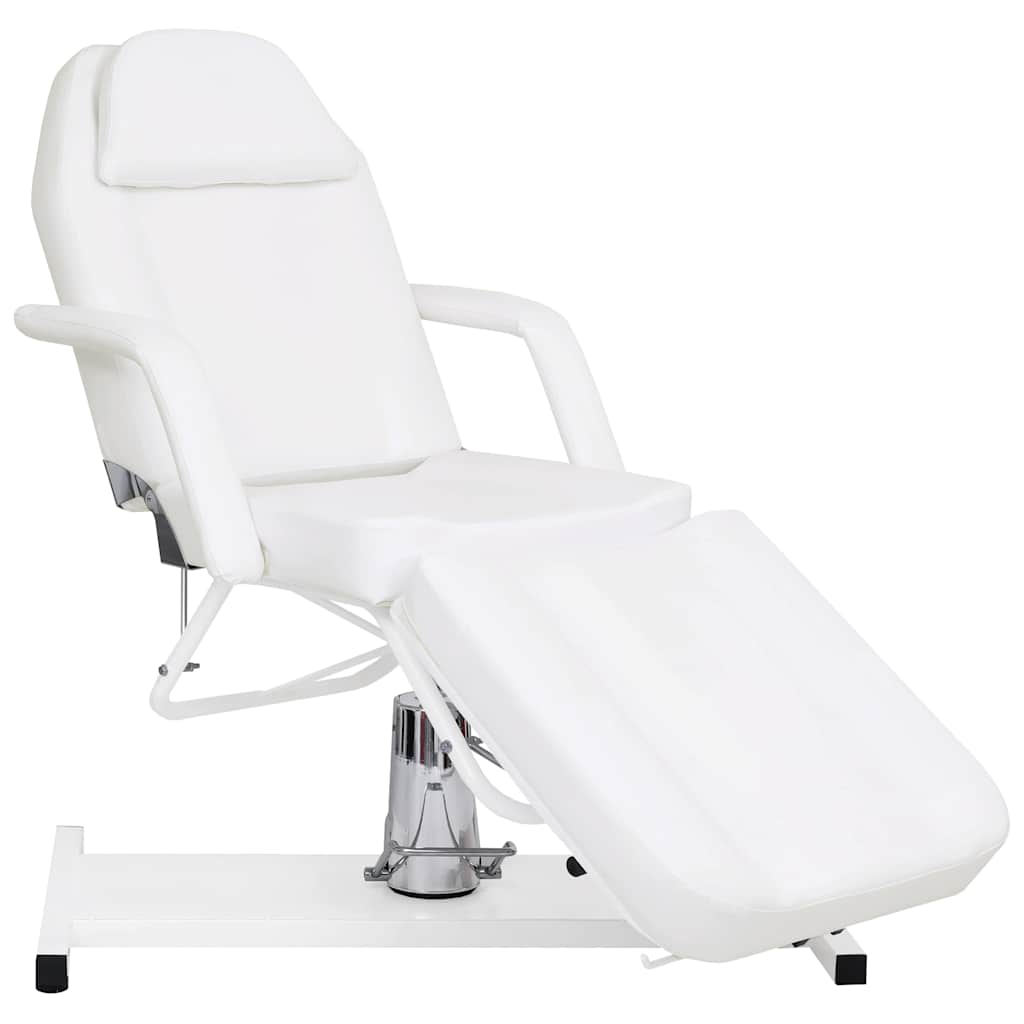 fehér masszázsasztal 180 x 62 x (87-112) cm