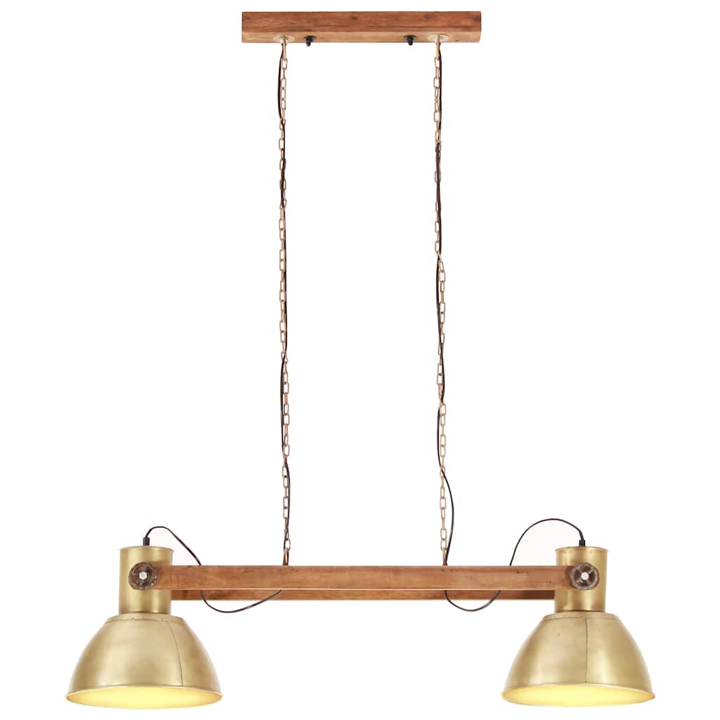 sárgaréz színű ipari függőlámpa 25 W 109 cm E27