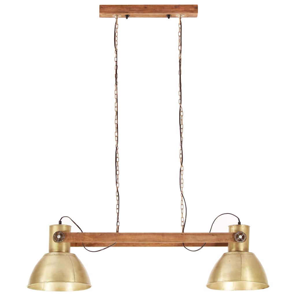 sárgaréz színű ipari függőlámpa 25 W 109 cm E27