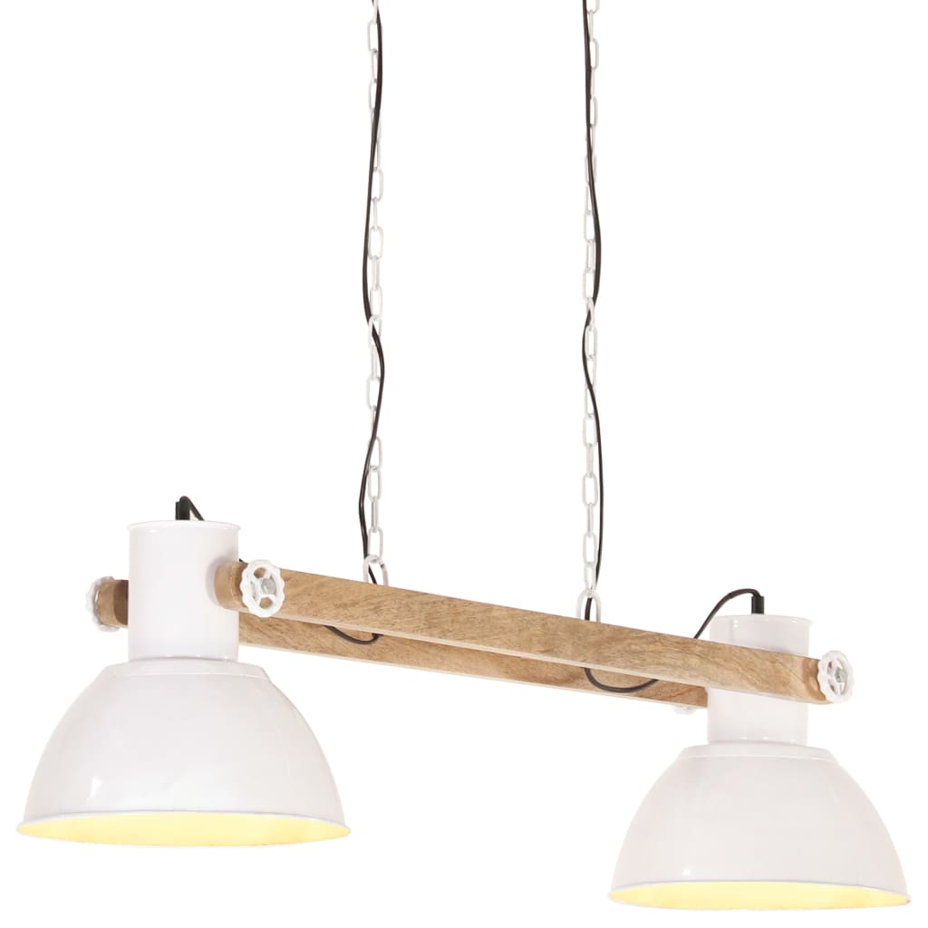 fehér ipari függőlámpa 25 W 109 cm E27