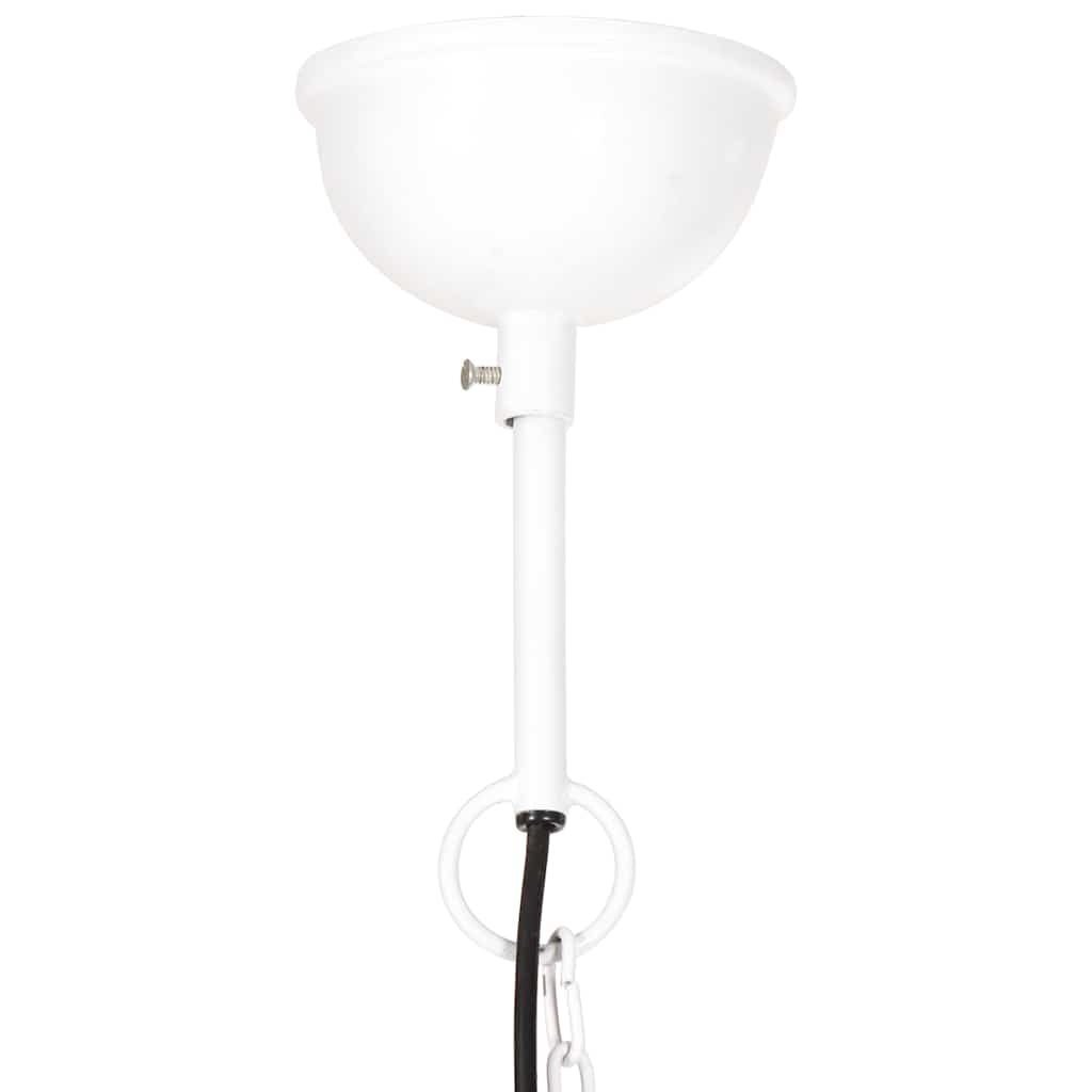 kerek fehér ipari függőlámpa 25 W 40 cm E27