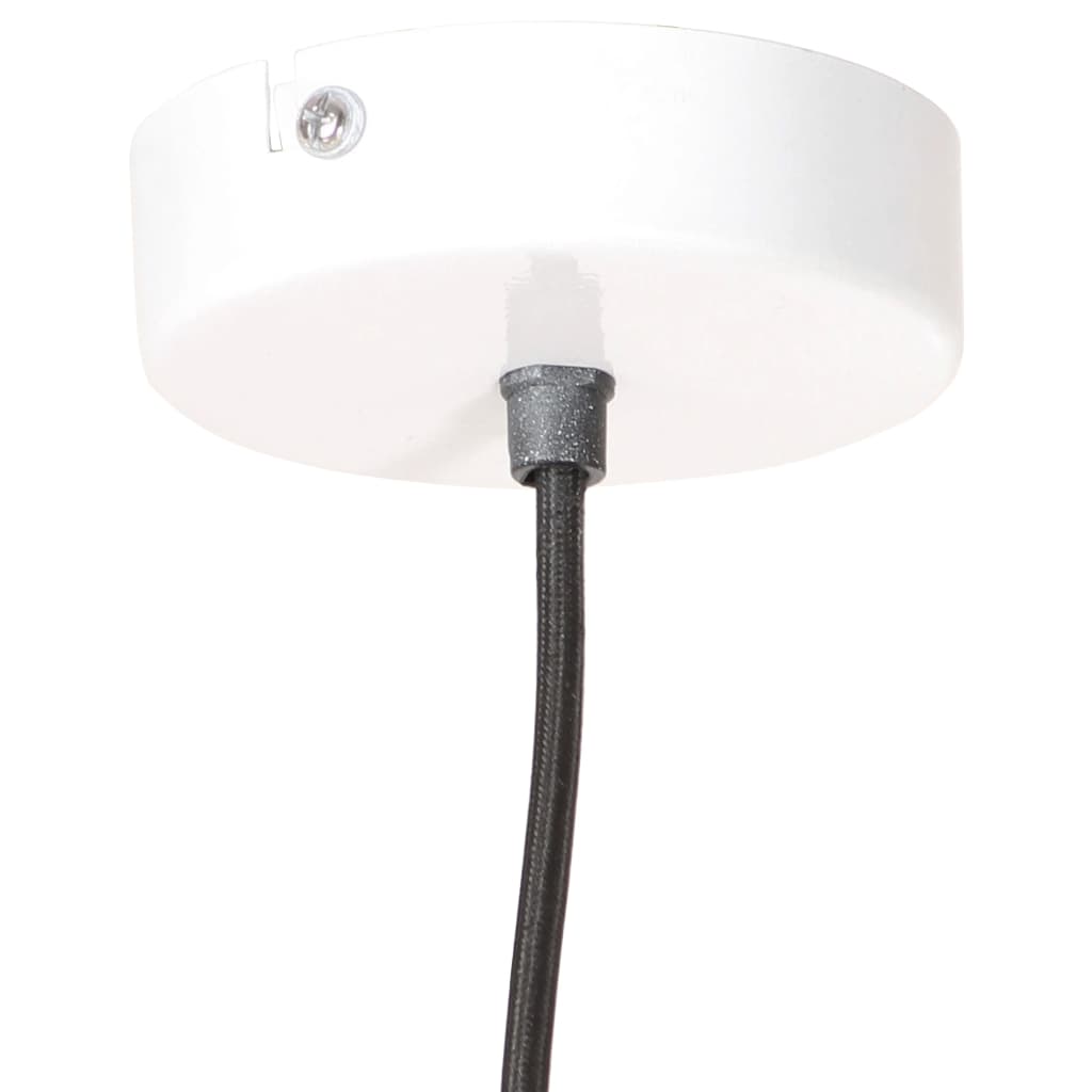 kerek fehér ipari függőlámpa 25 W 19 cm E27