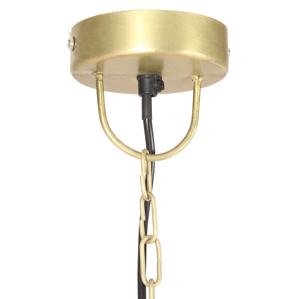kerek sárgaréz ipari függőlámpa 25 W 41 cm E27
