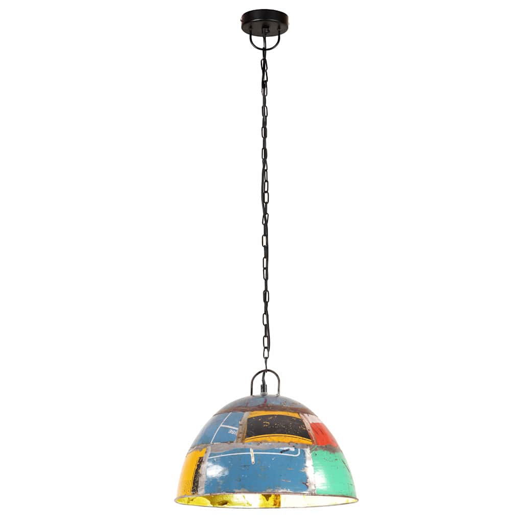 kerek többszínű ipari függőlámpa 25 W 41 cm E27