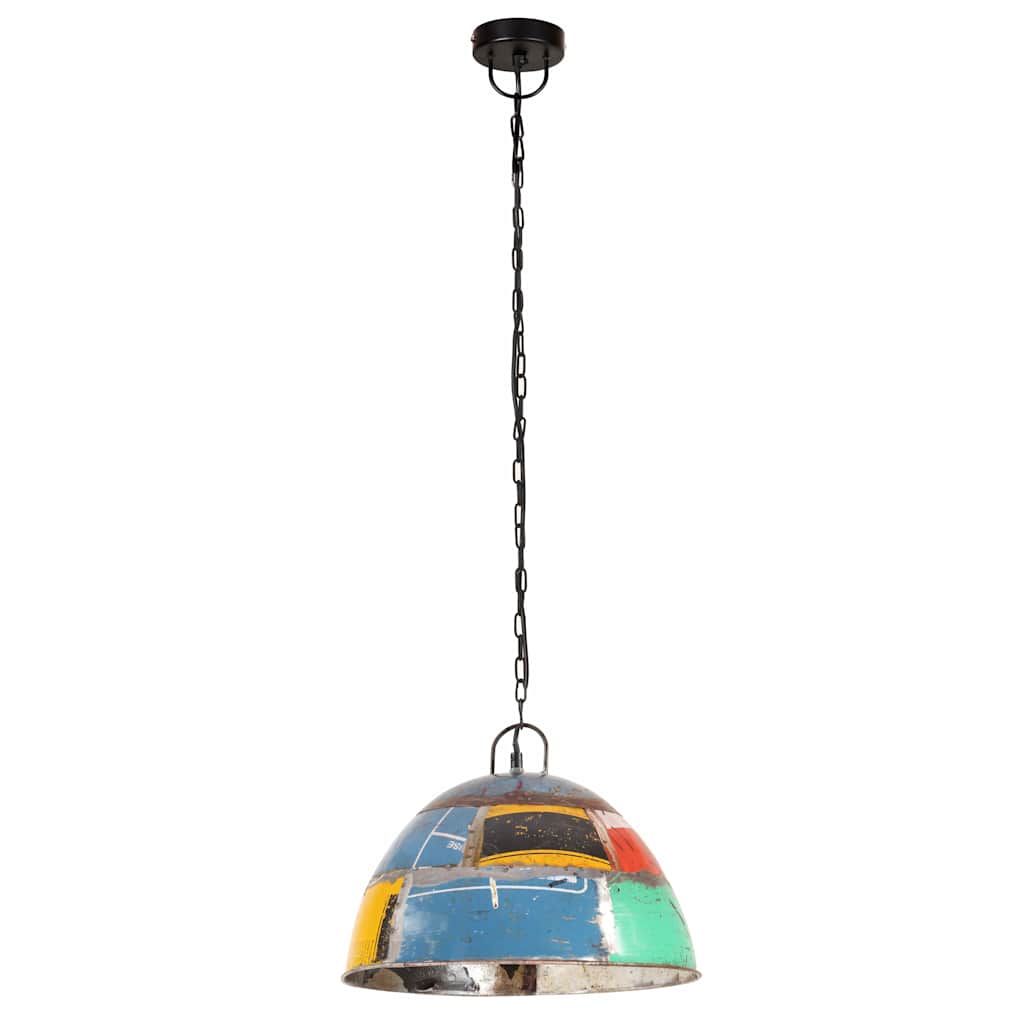 kerek többszínű ipari függőlámpa 25 W 41 cm E27