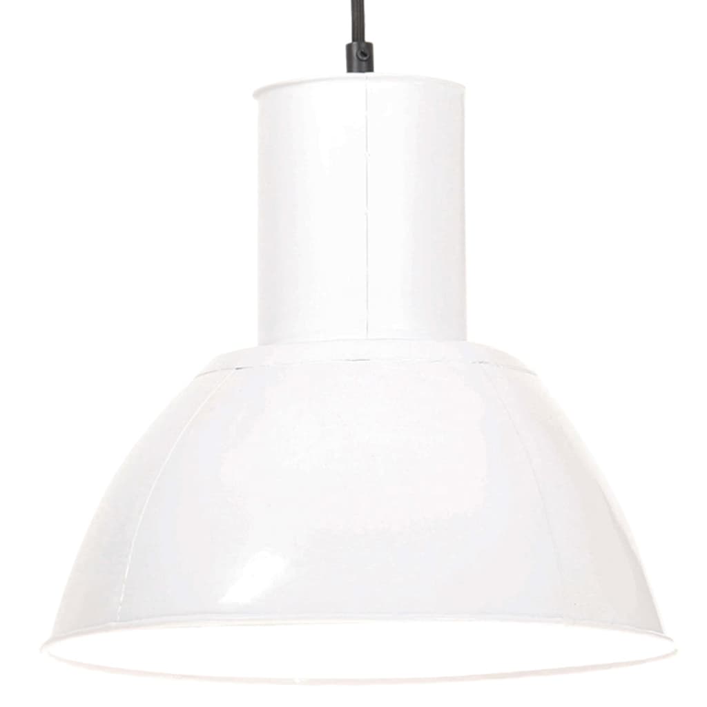 kerek fehér függőlámpa 25 W 28,5 cm E27