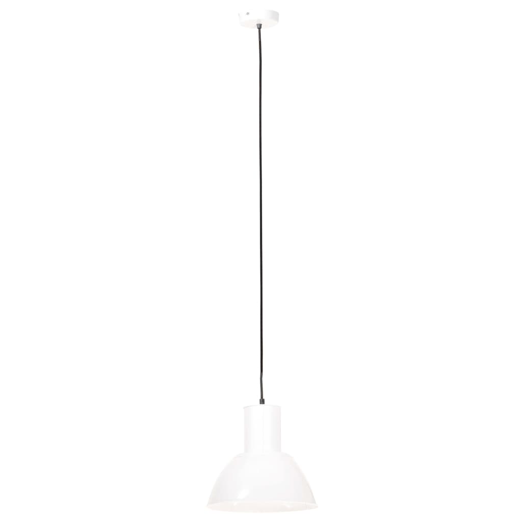 kerek fehér függőlámpa 25 W 28,5 cm E27