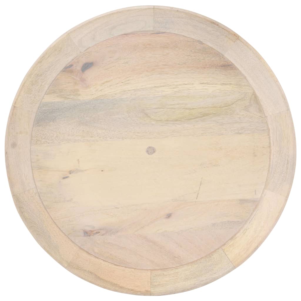tömör mangófa kisasztal Ø50 x 55 cm