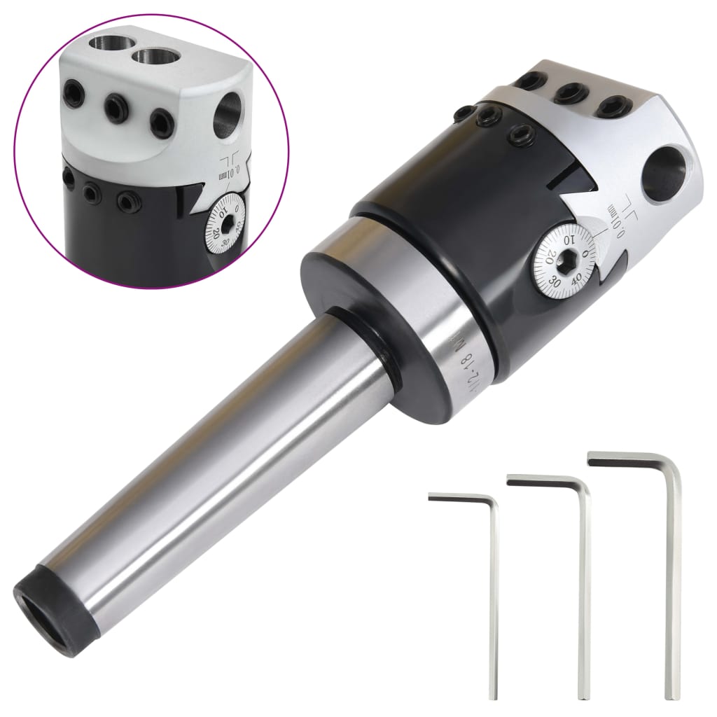 F1-12 fúrófej MT3-M12 fúrószárral maróesztergáláshoz 50 mm