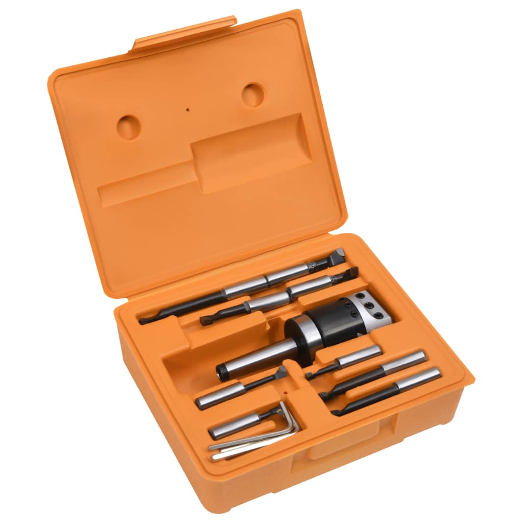 15 darabos fúrókészlet 50 mm-es fúrófejjel F1-12 MT2-M10
