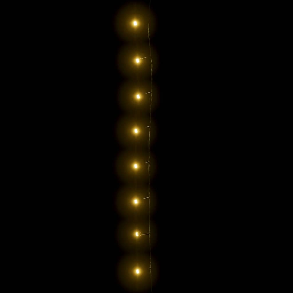 2000 meleg fehér LED-es kültéri/beltéri fényfüzér 200 m IP44