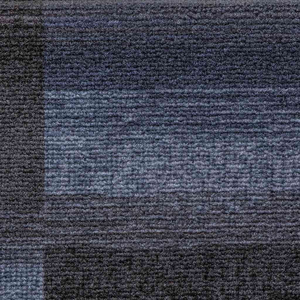 15 db fekete-szürke öntapadó lépcsőszőnyeg 65 x 21 x 4 cm