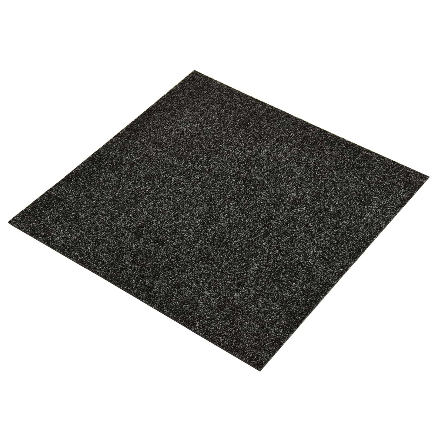 Szőnyeg 20 pcs Fekete 50 x 50 cm Bitumen