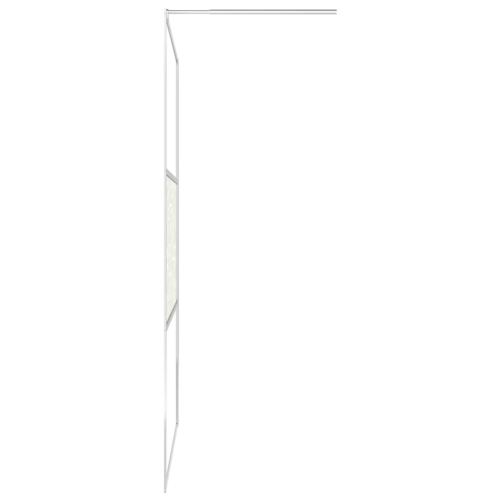 zuhanyfal kőmintás ESG üveggel 140 x 195 cm