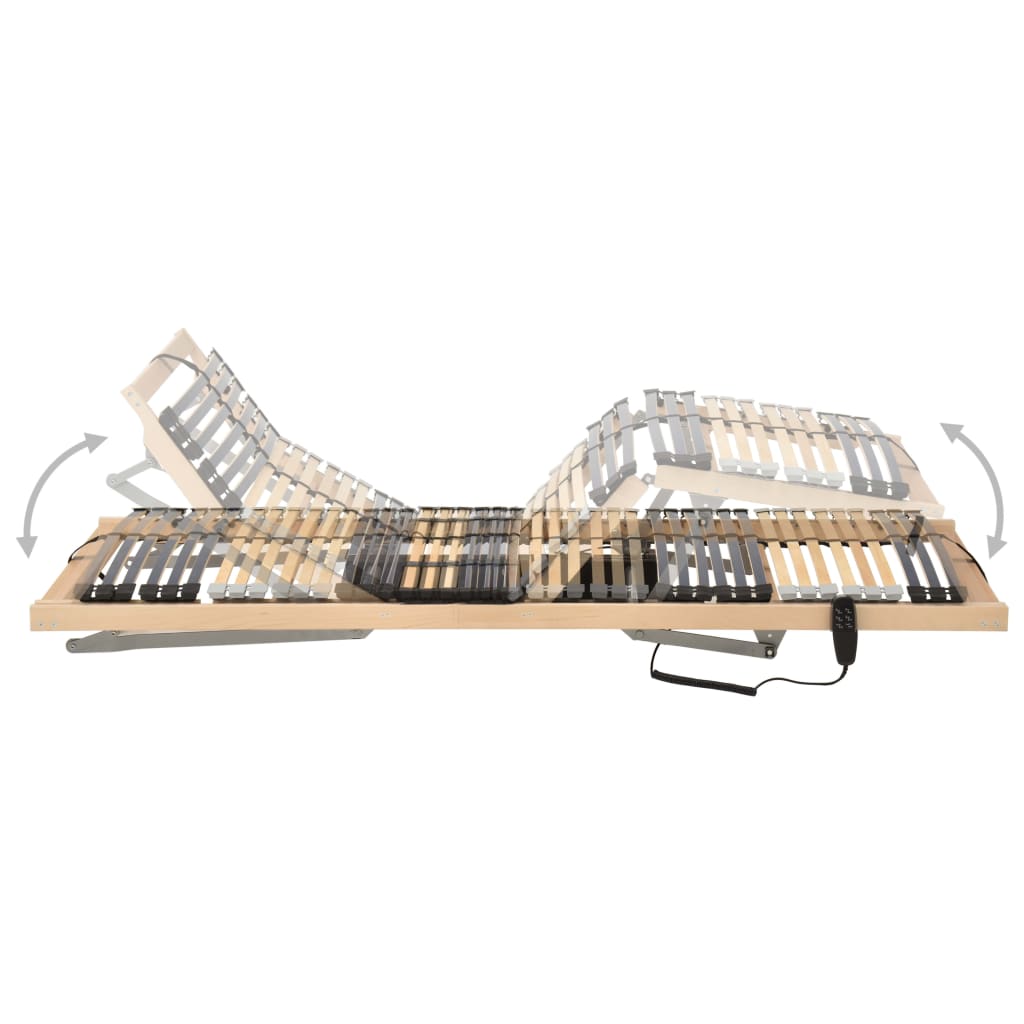 7 zónás 42 léces elektromos ágyrács 90 x 200 cm