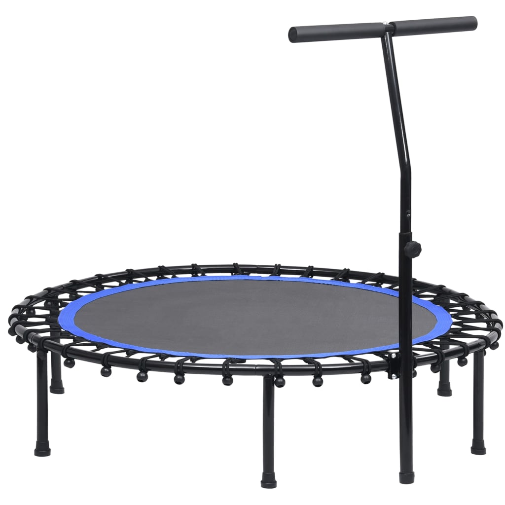 fitnesz trambulin kapaszkodóval 122 cm