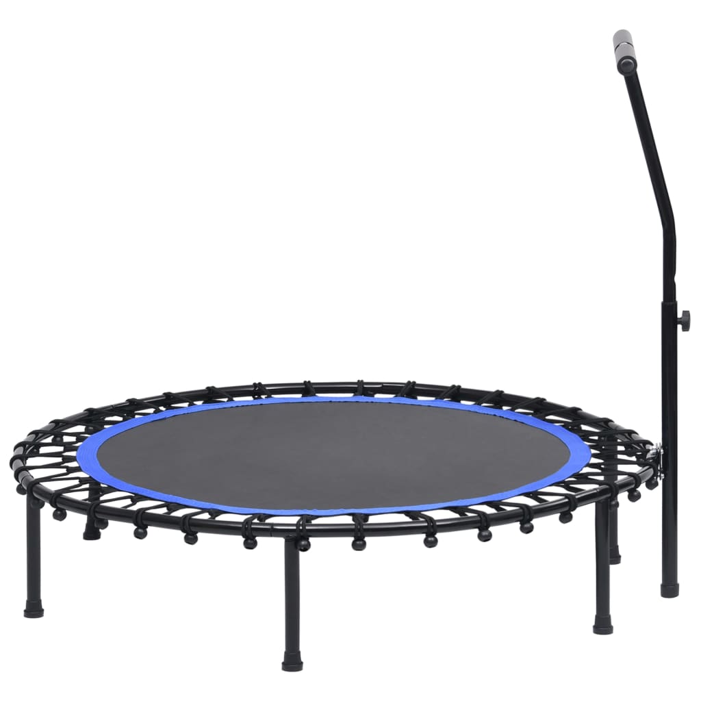 fitnesz trambulin kapaszkodóval 122 cm