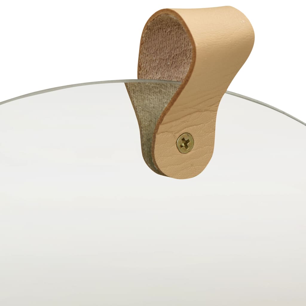 tömör fenyőfa fali tükör 35 cm