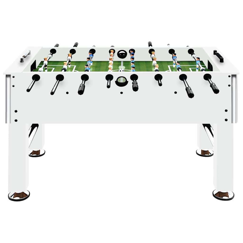 fehér acél csocsóasztal 60 kg 140 x 74,5 x 87,5 cm