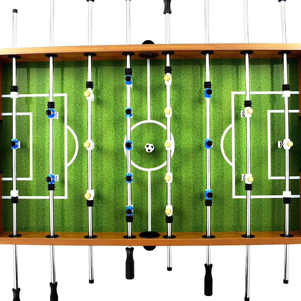 világosbarna és fekete csocsóasztal 60 kg 140 x 74,5 x 87,5 cm