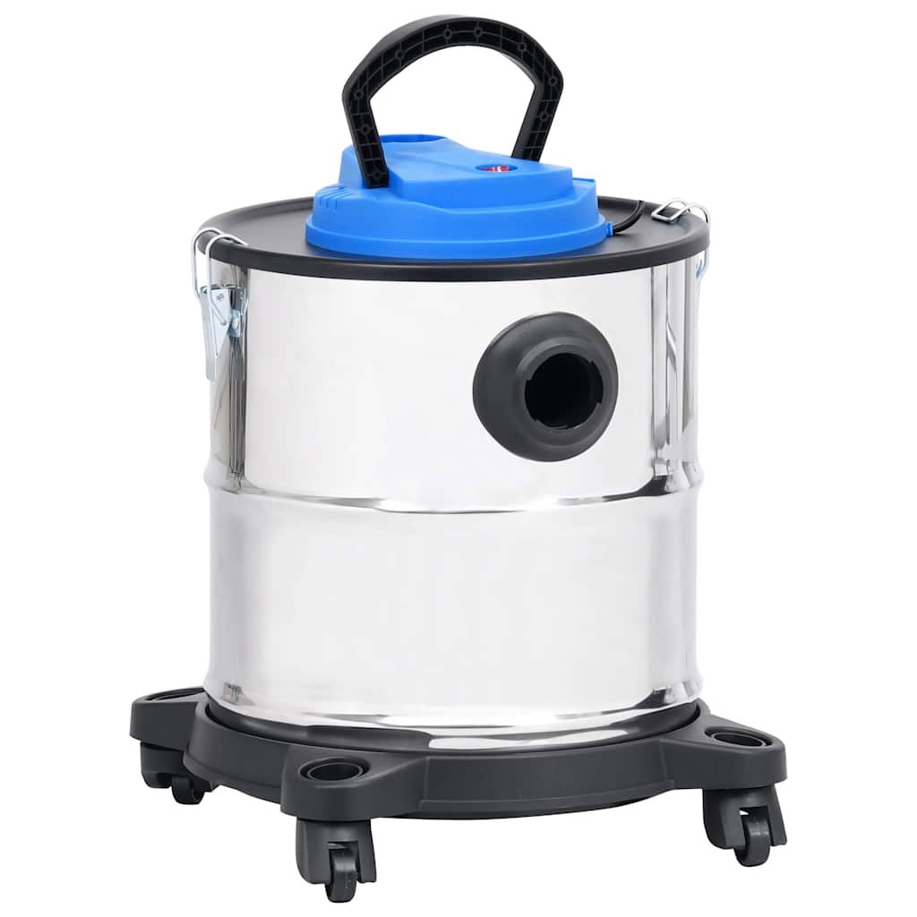 rozsdamentes acél HEPA-szűrős hamuporszívó 1200 W 20 L