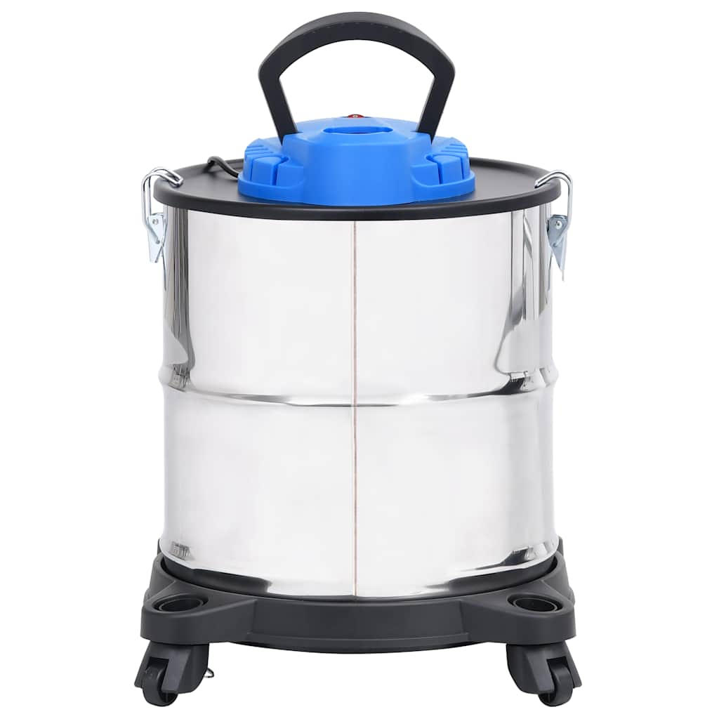 rozsdamentes acél HEPA-szűrős hamuporszívó 1200 W 20 L