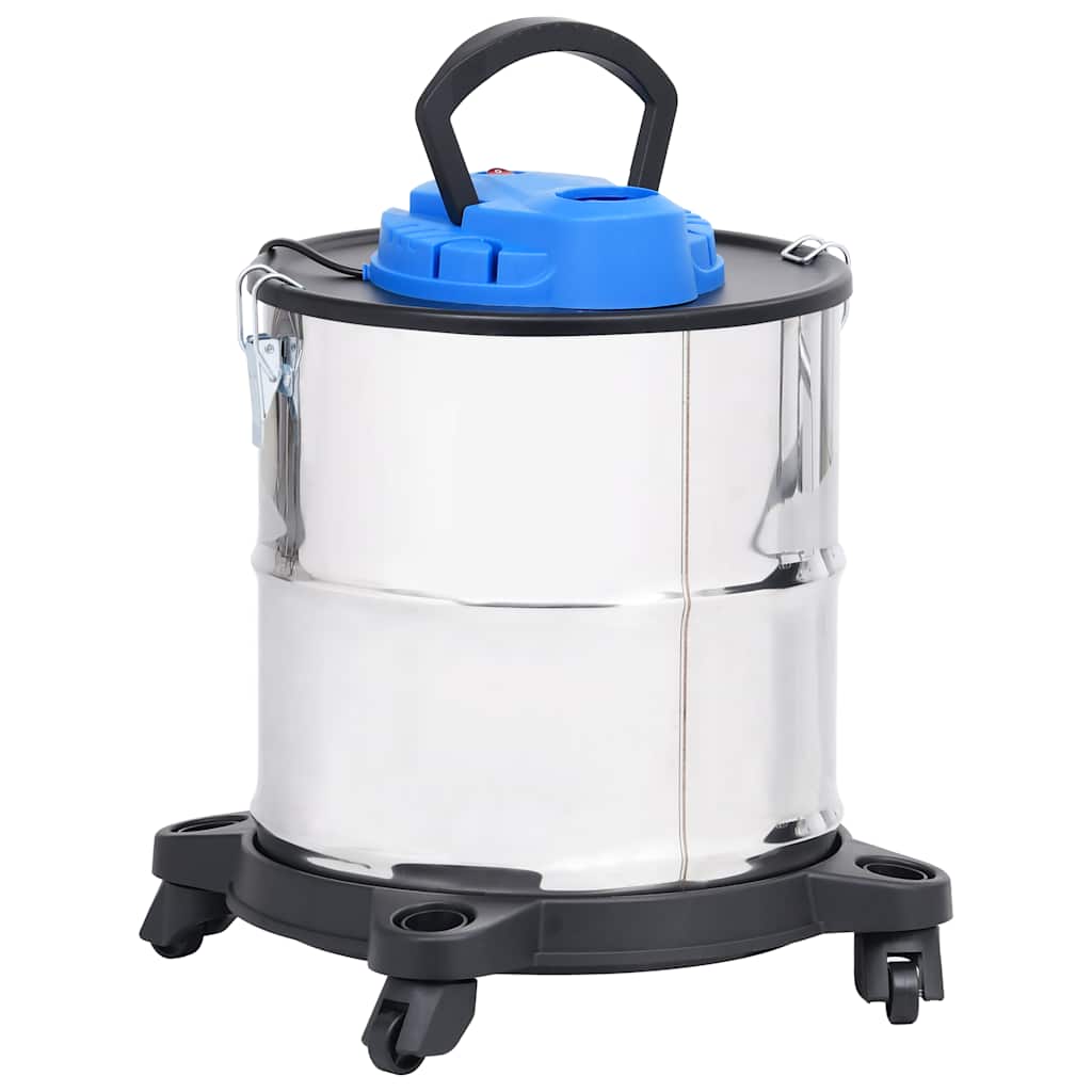 rozsdamentes acél HEPA-szűrős hamuporszívó 1200 W 20 L
