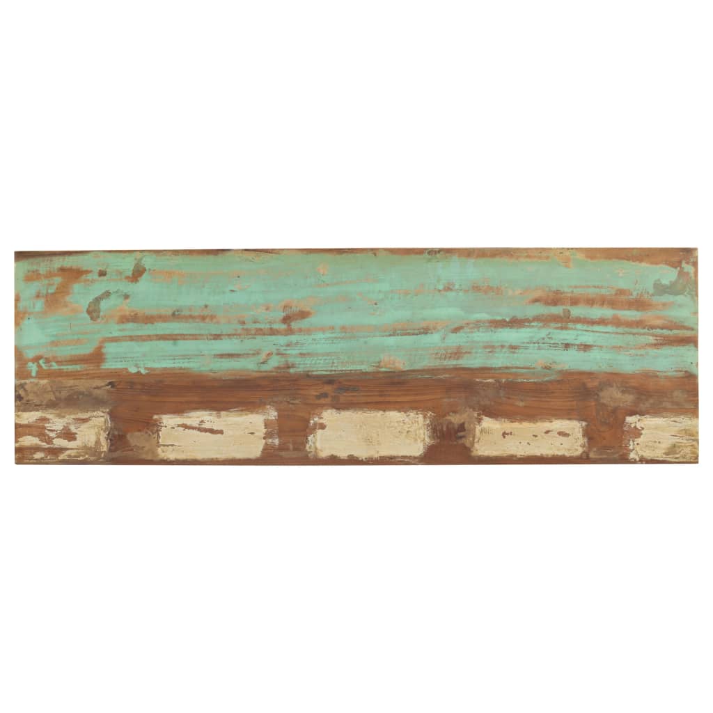 tömör újrahasznosított fa tálalóasztal 110 x 35 x 75 cm
