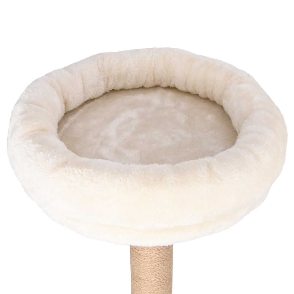 tengerifű macskabútor luxuspárnával és kaparófával 148 cm