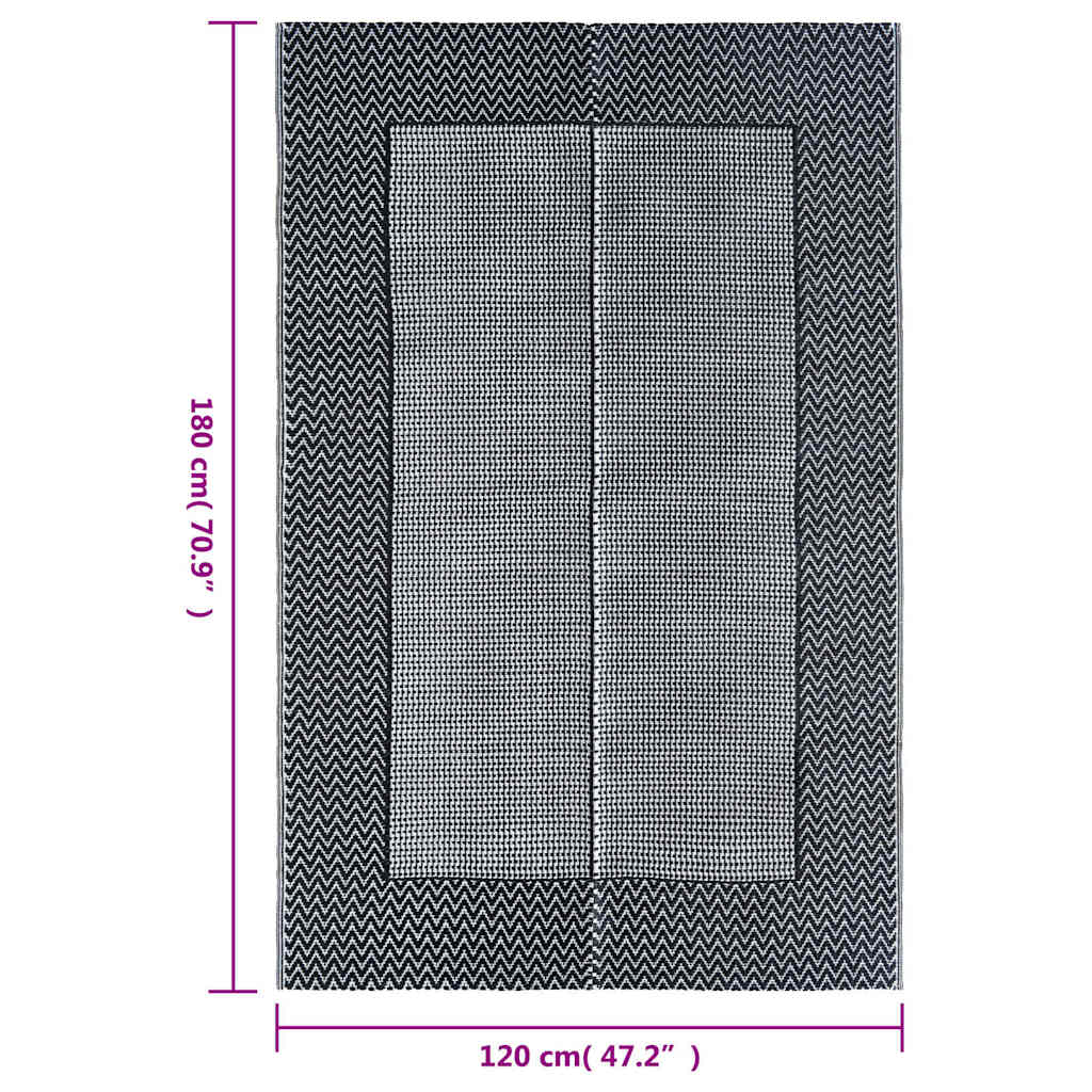 kültéri szőnyeg ARAKIL szürke 120x180 cm PP