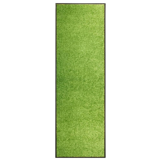 zöld kimosható lábtörlő 60 x 180 cm