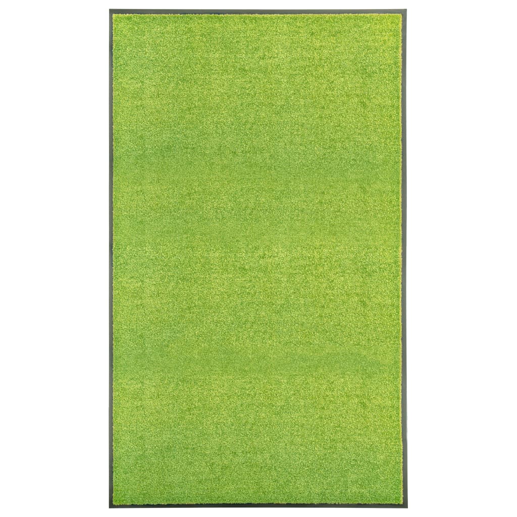 zöld kimosható lábtörlő 90 x 150 cm