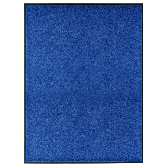 kék kimosható lábtörlő 90 x 120 cm