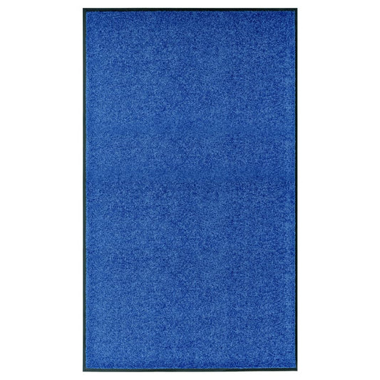 kék kimosható lábtörlő 90 x 150 cm