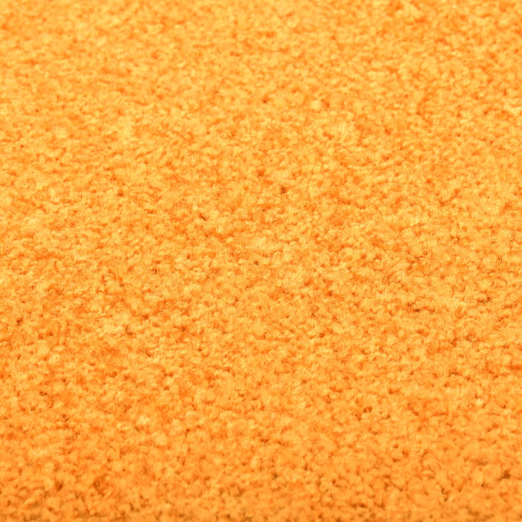 narancssárga kimosható lábtörlő 120 x 180 cm